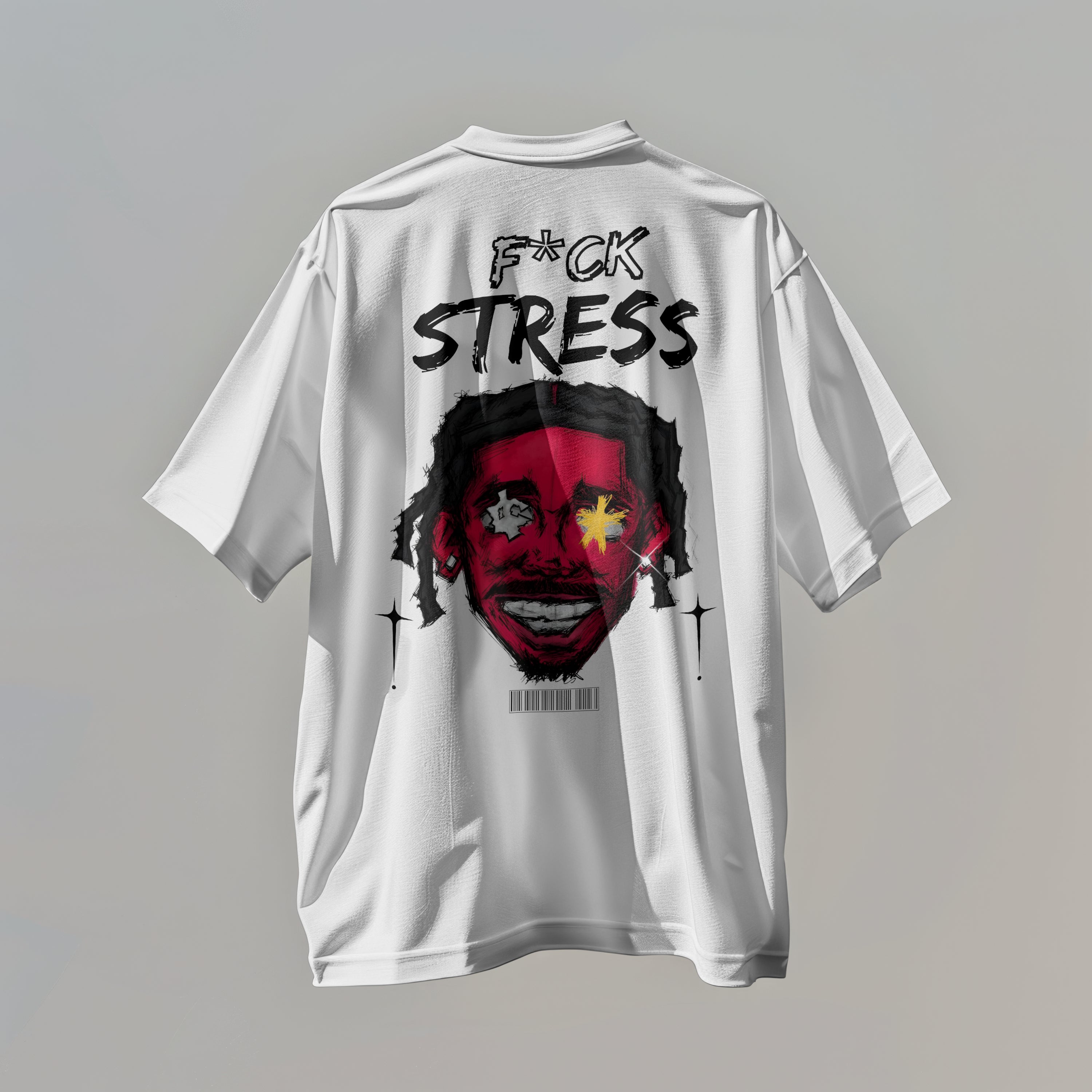 fUCK Stress - Premium Oversized Tee