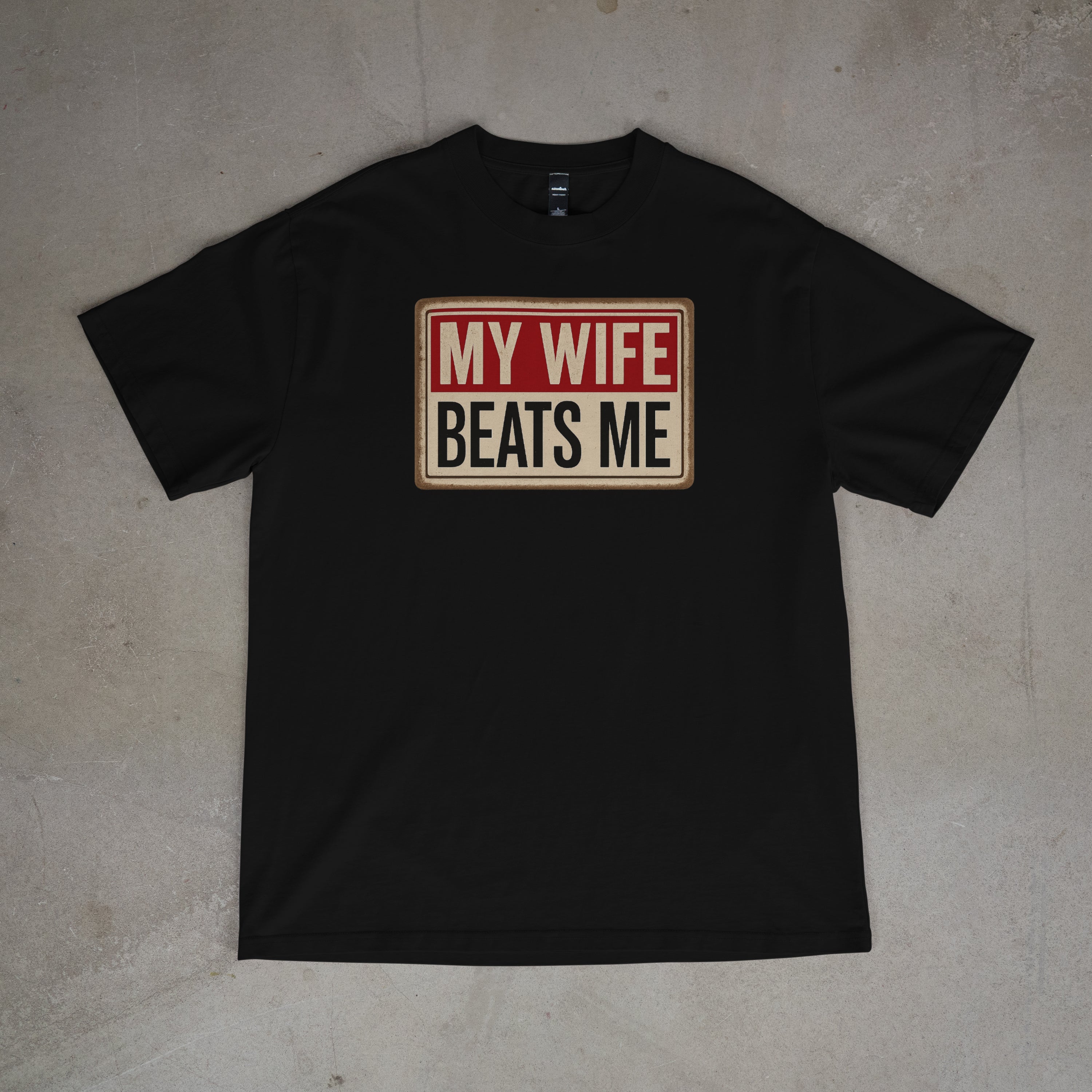 Minoik™- The Bold Husband Tee ( Regular Tee ) - 180 GSM