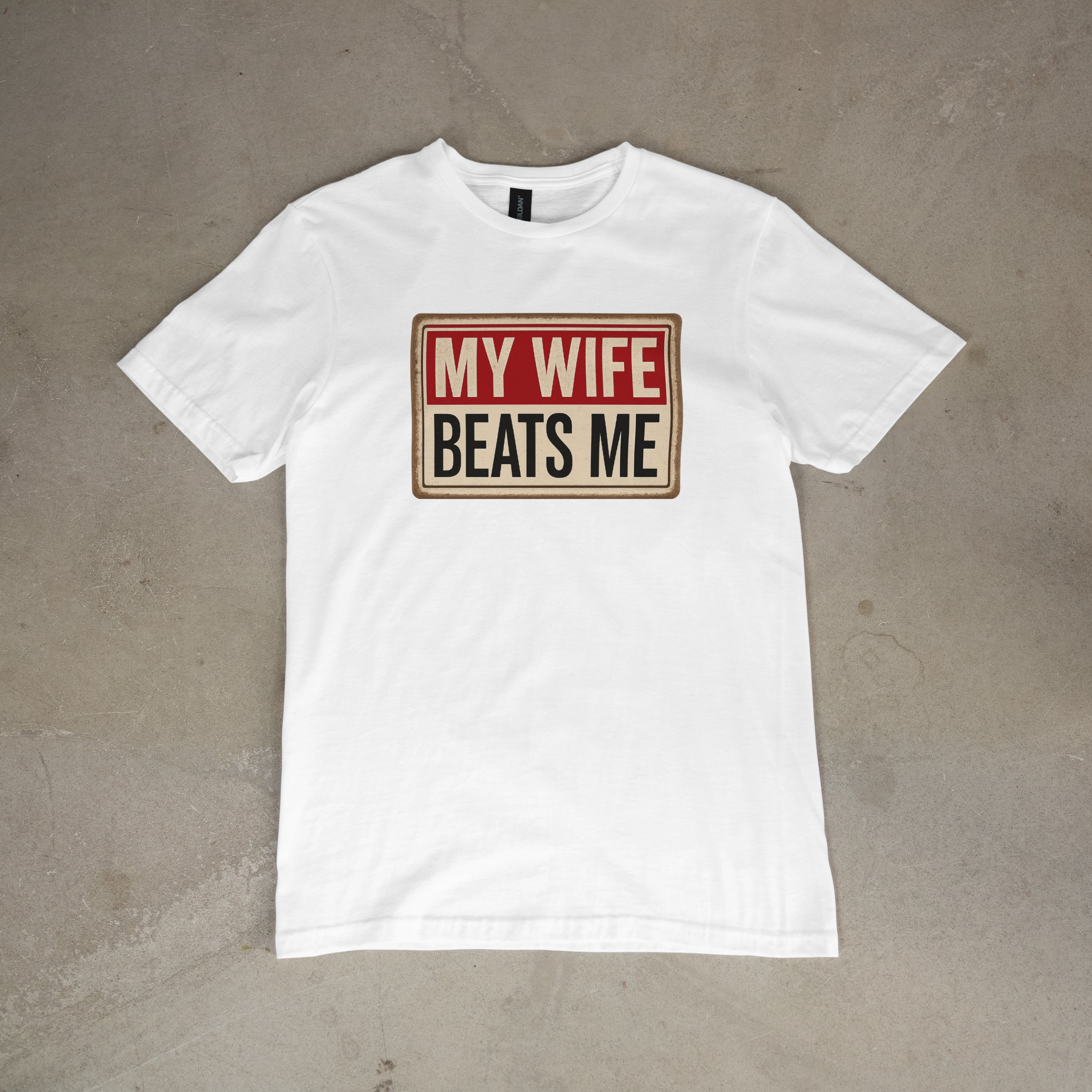 Minoik™- The Bold Husband Tee ( Regular Tee ) - 180 GSM