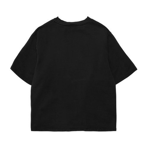 Black 240 GSM Oversized Tee - Unisex Tee
