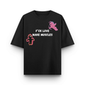 F*ck Love Make Muscle - 240 GSm Oversized Tshirt