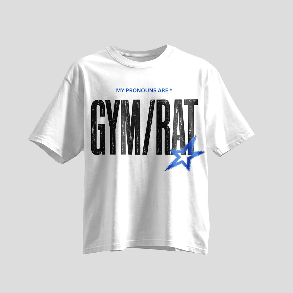 THE GYMRAT TEE - 240 GSM OVERSIZED TEE