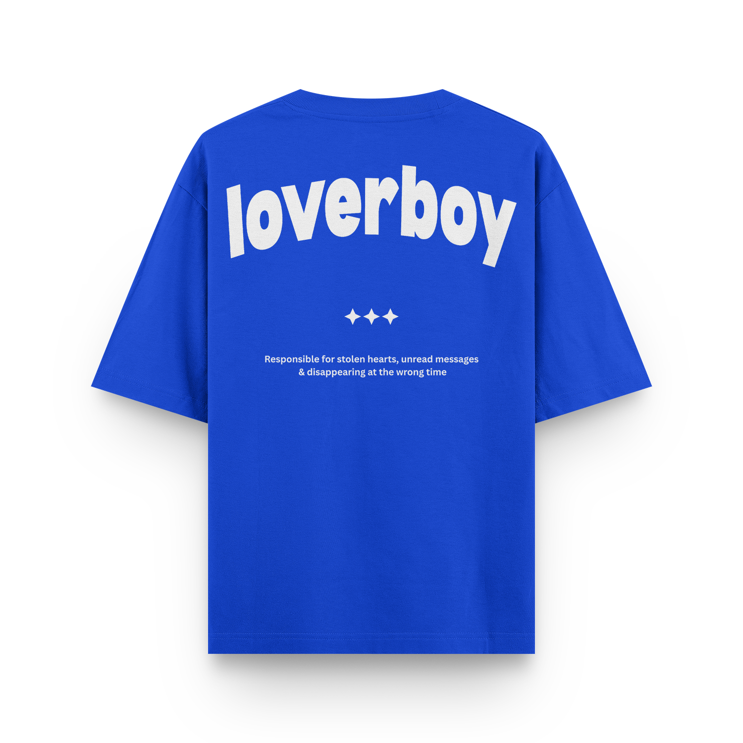 The Loverboy Tee - 240 GSM Oversized Oversized Tee