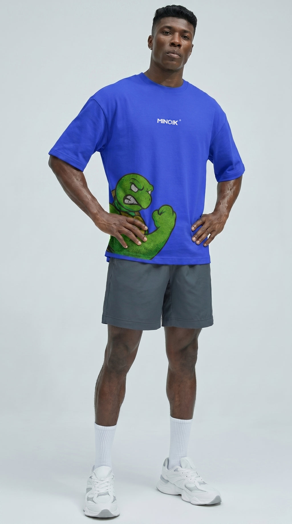 The Turtle Tee - 240 GSM Oversized tee