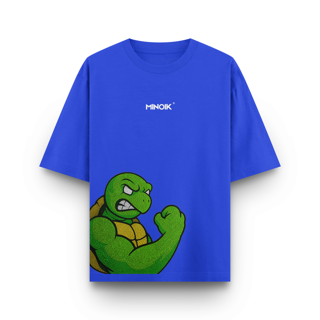 The Turtle Tee - 240 GSM Oversized tee