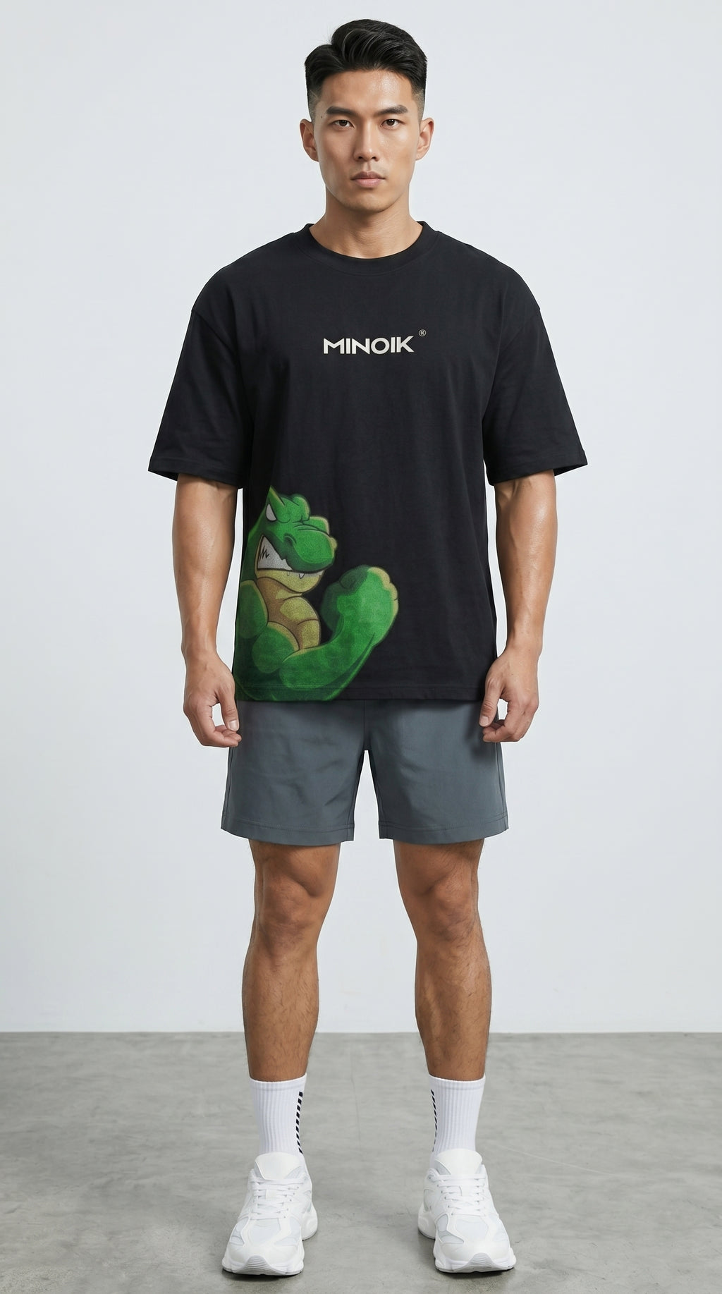 The Croc Tee - 240 GSM Oversized Tee